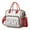 White Christmas Tree-1, variant on Red Christmas Tree Pattern Womens Lunch Box for Work,Insulated Large Lunch Bag for Tween and Teen,Loncheras Para Mujer,Leakproof Adult Lunch Bag for Work,Beach,Travel,Picnic,Camping