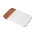 thumbnail image 4 of Tabla de quesos Bandeja decorativa Diseño de contraste de color Resistente Práctica Creativa Blanco, 4 of 9