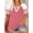 Pink, variant on Summer Plus Size Tops for Women Baseball Shirts Striped Tunics Woman Jersey T-shirts Pink