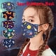 thumbnail image 1 of 5pc niños niños al aire libre máscaras de boca de algodón lavable reutilizable máscaras filtro, 1 of 5