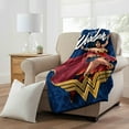 thumbnail image 3 of Wonder Woman Believe In Wonder Kids Micro Raschel Throw Blanket, 3 of 3