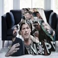 thumbnail image 1 of Ben Actor Affleck Printed Blanket Throw Lightweight Super Soft Micro Fleece Throw Blankets, 1 of 5