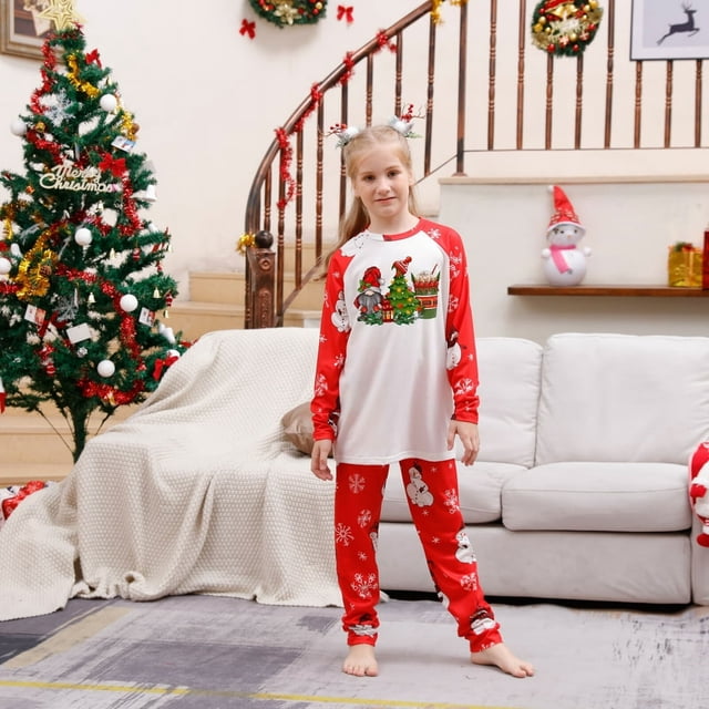 Pyjamas de Noël Assortis pour Hommes, Ensembles de Pyjamas de Vacances pour la Famille