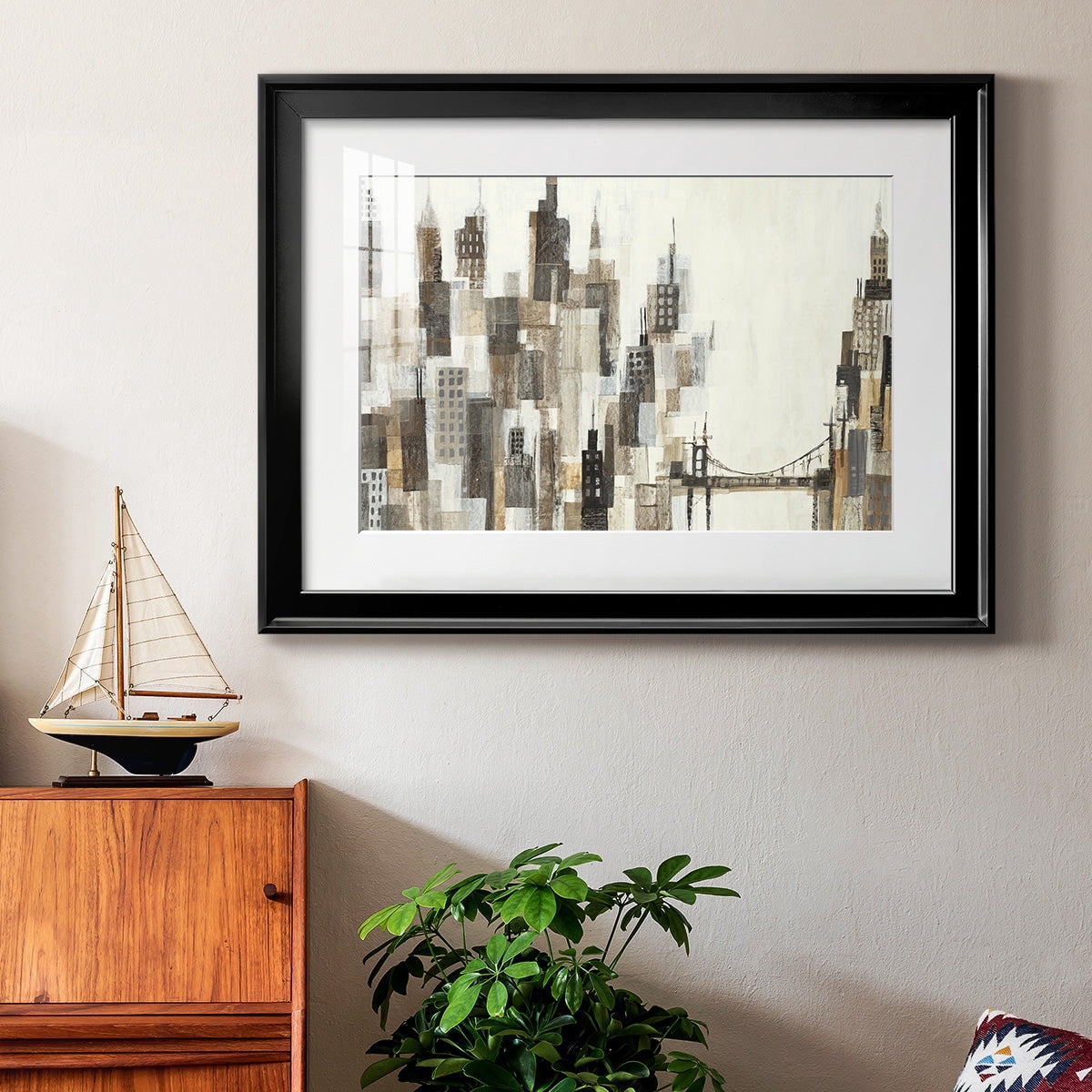 Port of Call Premium Framed Print - Ready to Hang