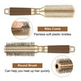 thumbnail image 3 of Abaima 5 Pieces Hair Brush Comb Set Detangling Paddle Brush Round Hair Tail Comb Wet Dry Brush for Women Men Hair Styling, 3 of 7