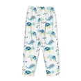 thumbnail image 5 of Daiia Sea Turtle Women's Sleep Pant with Pockets and Drawstring,Pajama Pants-Medium, 5 of 9