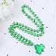 thumbnail image 3 of Collar con 4 cuentas de trébol para el Día de San Patricio para amigos y familiares (trébol verde + trébol pequeño), 3 of 7