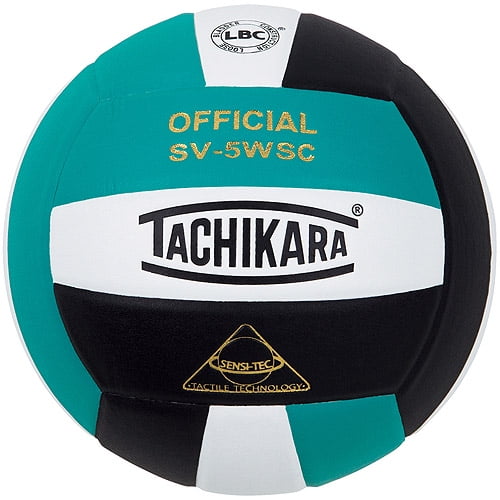 Tachikara Institutional Quality Composite Leather Volleyball in Royal-White New 