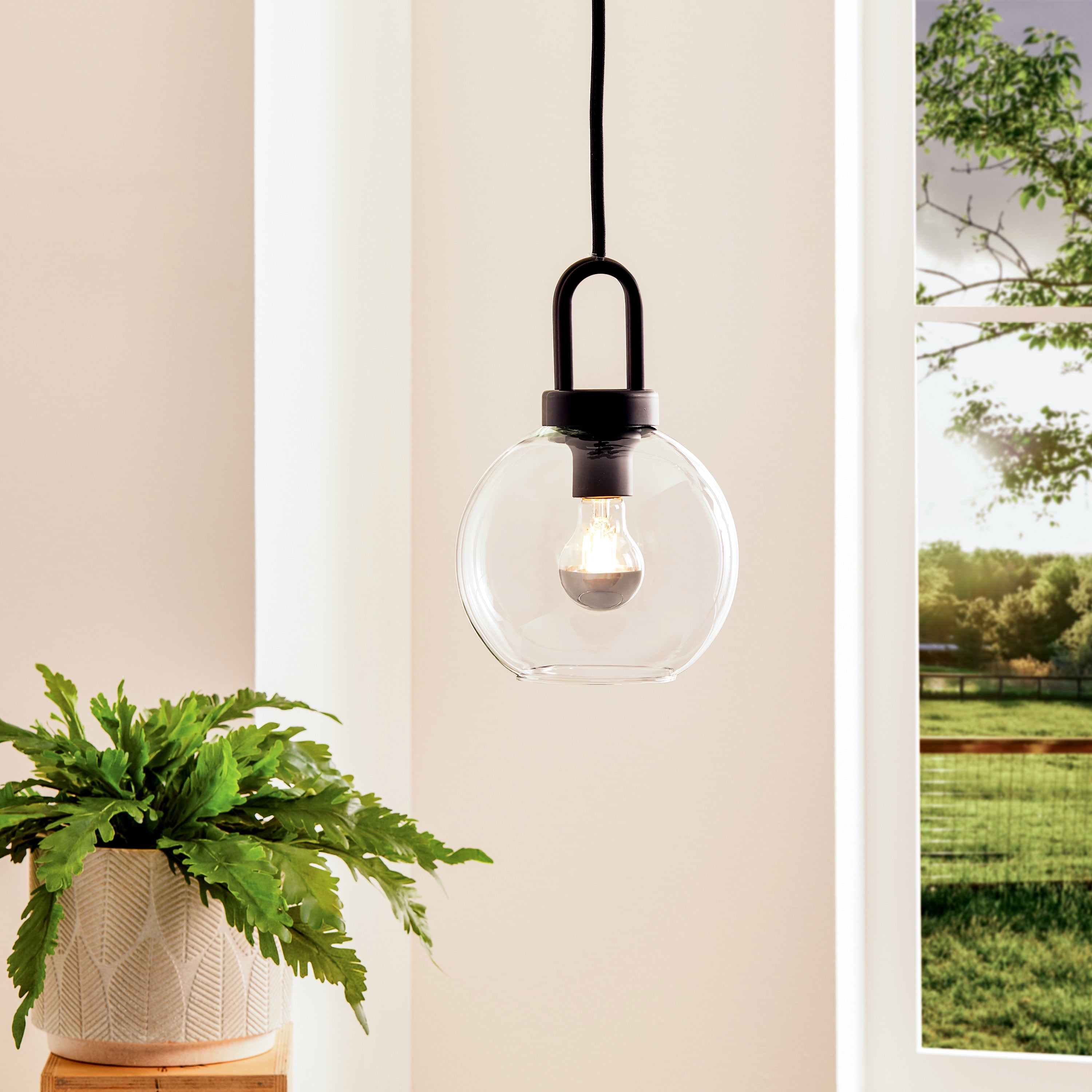 Better Homes & Gardens A19 Silver Dipped Vintage LED Soft White Light Bulb, 40 watts, Dimmable, E26, 2 Pk