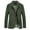 Army Green, variant on SWSMCLT Men's Pocket Casual Full Cotton Winter Jackets Cotton Jacket Fall Button Slimming Sportcoat Black 44