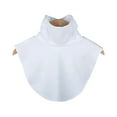 thumbnail image 2 of Women Fake Collar Elastic Solid Color High Collar Autumn Winter Versatile Casual Style Bottom False Collar, 2 of 8