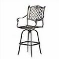 thumbnail image 3 of Christopher Knight Home Avon Outdoor Cast Aluminum Bar stool, Shiny Copper, 3 of 4