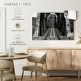 thumbnail image 5 of Elephant Stock Old Bridge Wall Art - Horizontal Canvas Wall Art - Living Room Wall Decor - Architecture Canvas - Black And Gray Decor - 39" x 26", 5 of 8