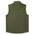 thumbnail image 6 of Youthup Men's Sporty Solid Color Vest, Water-Resistant Warm Windproof Fall Winter Vest for Hiking Camping Travel, 6 of 8
