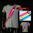thumbnail image 2 of BIBABLYKE High Visibility Reflective Belt Sash with Safety Light USB Rechargeable LED Light Up Running Belt for Runner Walkers, 2 of 8