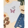 thumbnail image 3 of Future Is Bright Glitter T-Shirt Women -Image by Shutterstock, Female Small, 3 of 4