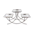 thumbnail image 1 of Plastec P55 PS610DB Support Triple Carré Bronze Foncé, 1 of 1