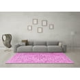 thumbnail image 3 of Ahgly Company Indoor Rectangle Persian Pink Traditional Area Rugs, 4' x 6', 3 of 4