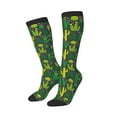 thumbnail image 2 of Daiia Sports Socks Cactus 1 Printed Novelty Crew Socks for Men Women Knee High Socks Cotton Socks Soft & Breathable Support Unisex Socks, 2 of 9
