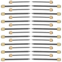 OATIPHO 50Pcs Black Picture Hanging Nails Steel and Copper for Drywall Plaster and Concrete Walls