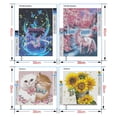 thumbnail image 4 of Pintura de diamante redondo completo, punto de cruz, paisaje de mariposa de fantasía, Kit de mosaico de bordado de diamantes 5D DIY, regalo de decoración del hogar, nuevo, 4 of 4