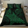 thumbnail image 4 of Juego de funda nórdica Shark Polynesian - Polynesian Tattoo Green, 4 of 6