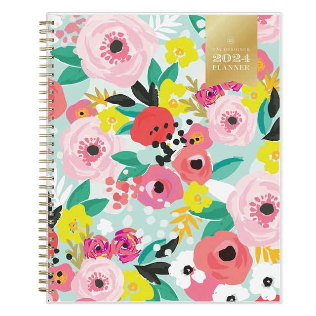Planificador Blue Sky Day Designer 2024, semanal/mensual, 21 x 28 cm