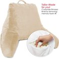 Reading Pillow, Back Rest Pillow for Sitting in Bed with Arms for Kids