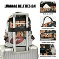 thumbnail image 3 of FORMRS Mini Backpack Purse for Women Travel Daypack Casual Shoulder Bag, Game Day, 3 of 7