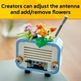 thumbnail image 2 of LEGO Creator 3 in 1 Record Player with Flowers - Building Toy with 3 Options, Record Player, Radio, or Microphone - Building Kit for Kids, Boys, and Girls, Ages 8+ - Gift Idea for Birthdays - 31172, 2 of 6