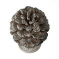 thumbnail image 2 of 10.5" Gray and Brown Traditional Style Pine Cone Tabletop Decor, 2 of 3