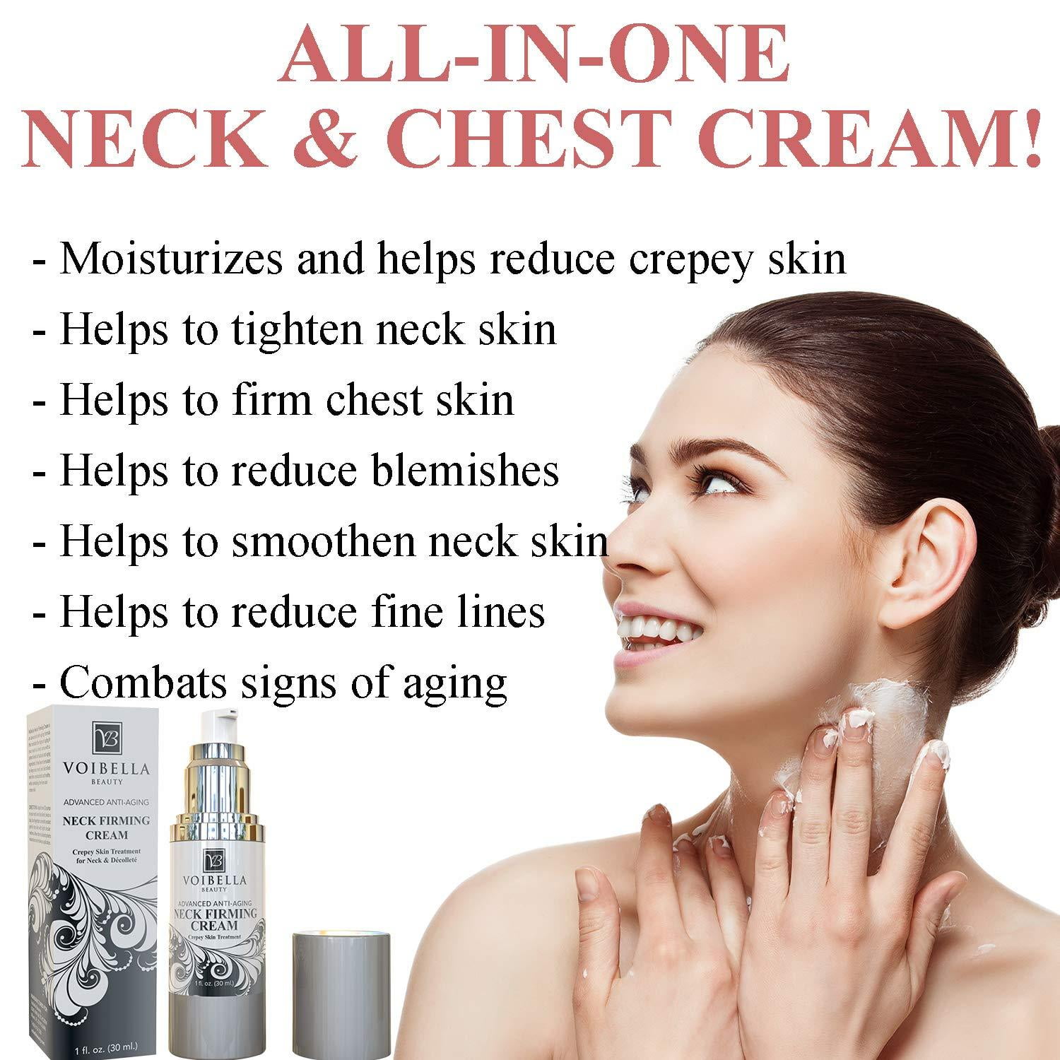Best Neck Amp Chest Firming Cream For Sagging Crepey Skin Amp Wrinkles Anti Aging Crepe Eraser Turkey Neck Tightener Amp Decolletage Lotion Works For Tightening Decollete Double Walmart Com Walmart Com