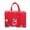 Red, variant on YIKA Festive Large Christmas Gift Bags with Handles - Reusable Non-Woven Christmas Bags for Gifts, Ideal for Holiday Presents, Shopping & Xmas Party Supplies​ Hot Pink