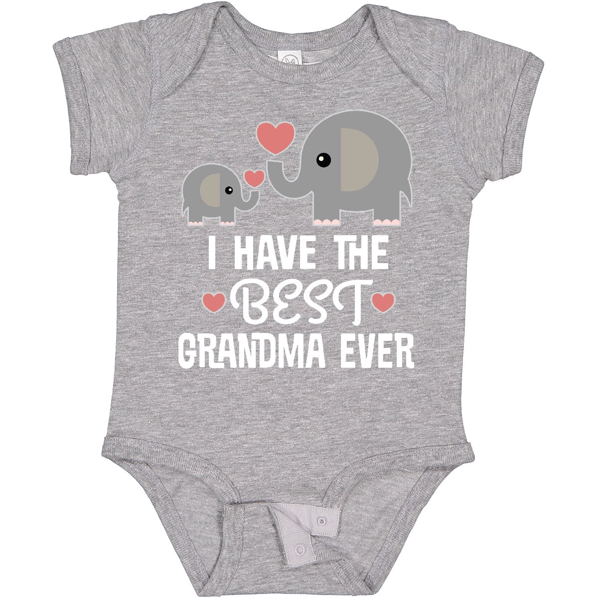 Inktastic Grandchild Best Grandma Ever Boys or Girls Baby Bodysuit