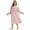 Pink, variant on Miyanuby Plus Size House Dress for Women Long Sleeve Square Neck Nightgowns Sleepwear Plaid Patchwork Patio Lounge Dress Oversized Loungewear Nightdress, XL-4XL