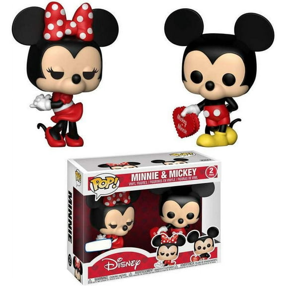 Funko POP! Disney Minnie & Mickey Mini Figure 2-Pack [Valentine]