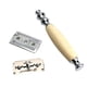 thumbnail image 4 of de Afeitar de para Afeitar, Afeitadora Clásica, para Hombres , Beige Zulema Double Edge Safety Razor, 4 of 8