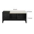 thumbnail image 5 of ACME Boyet Bench in Black and Fabric, 5 of 6