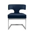 thumbnail image 6 of Meridian Furniture Alexandra Navy Velvet Dining Chair, 6 of 7