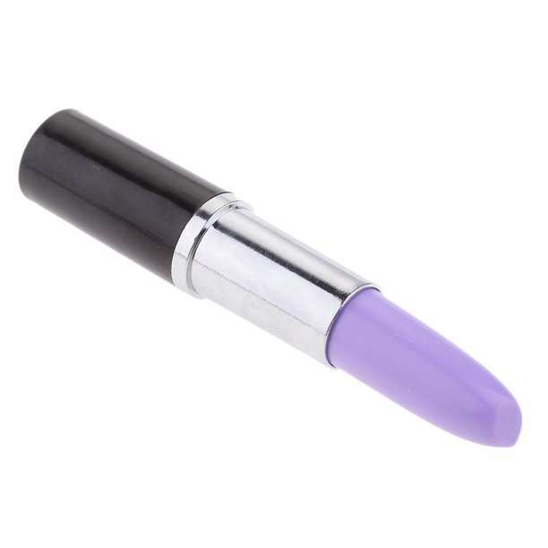 2 en 1, con forma de lápiz labial, pantalla táctil Stylus Pen y Ballpiont Pen, para dispositivos de pantalla táctil universal y papel, para teléfonos, púrpura Sunnimix Lápiz de pantalla táctil