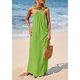 thumbnail image 4 of Vestido de verano PRETTYGARDEN para mujer 2025 con tiras holgadas, verde, 4 of 9
