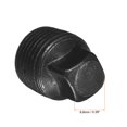 thumbnail image 3 of Unique Bargains Outer Square Head Pipe Fitting Plug 3/8NPT Male Thread Carbon Steel 2Pcs, 3 of 5