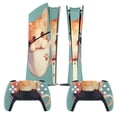 thumbnail image 2 of Skin Sticker for PS5 Slim Standard PS5 Pro Disc Digital Edition Console and Controllers Decals for Playstation 5 (Cute Cap Cup,PS5 Pro Disc Edition), 2 of 5