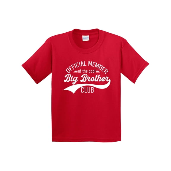 Inktastic Official Member of the Cool Big Brother Club Youth T-Shirt
