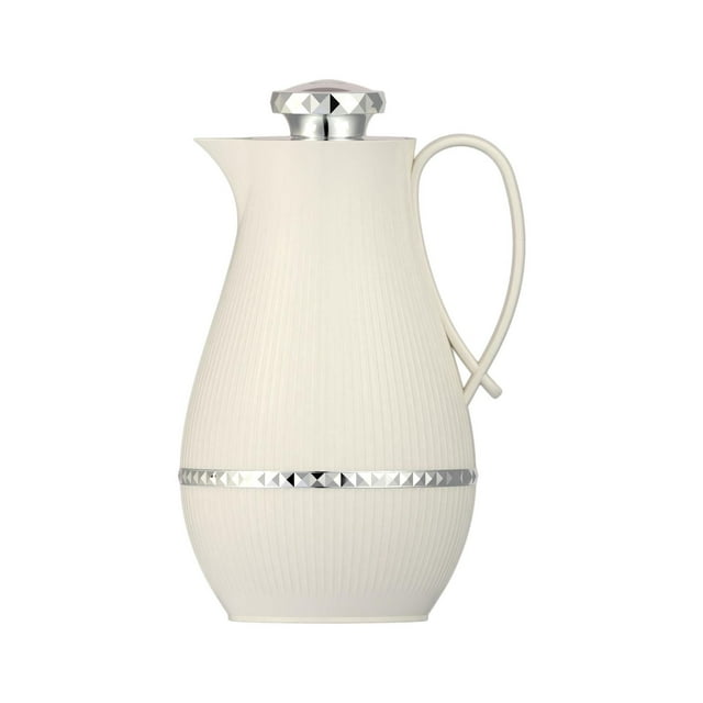 1L Café Té de té de té Liner de vidrio portátil de agua de agua de agua para la altura de la altura de agua para café Oficina de fiesta para el Argent