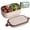 brown, variant on NATPLUS Electric Heated Lunch Box, 304 Stainless Steel No-Water Food Warmer with Carry Handle, Portable Self-Heating Meal Container for Office and School, Heated Lunch Box
