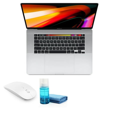Apple 16 Inch MacBook Pro (Late 2019, Silver) with Mouse