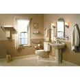 thumbnail image 2 of Ginger 1107/PN Chelsea Single-Post Toilet Paper Holder, Vertical Tissue, Polished Nickel, 2 of 2
