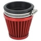 thumbnail image 5 of Filtro de aire limpiador 60 mm Abrazadera en la protección del motor Filtro de admisión del filtro de aire para motocicleta todoterreno ATV Quad Rojo, 5 of 5
