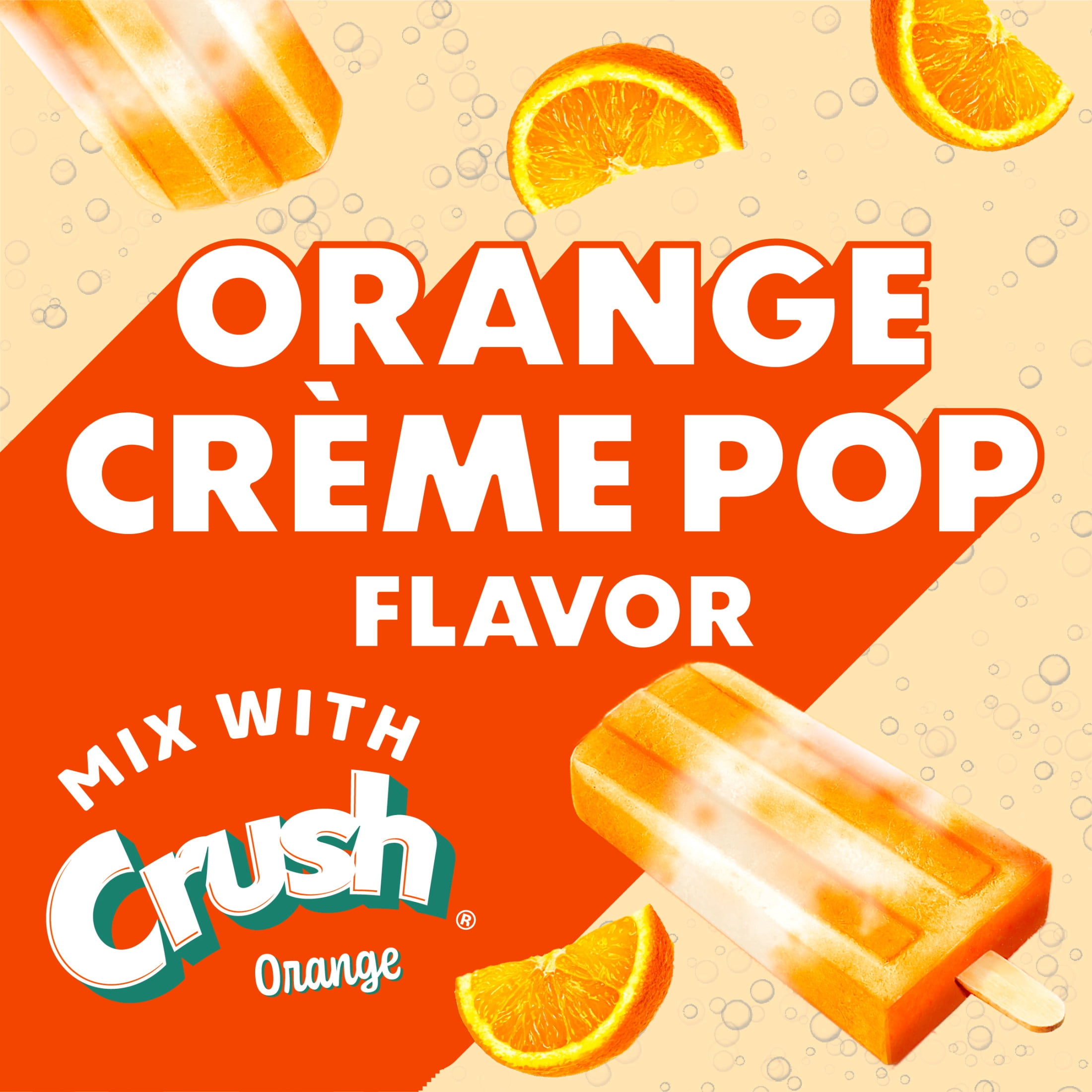 Coffee mate Dirty Soda Creamer, Orange Crème Pop Flavored Liquid Creamer, Mix with Crush Orange 8 fl oz